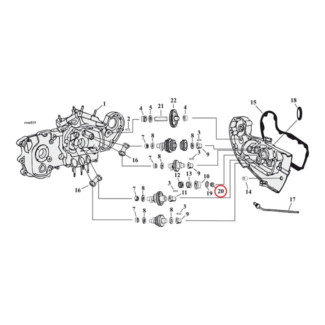 Nut, Pinion Shaft Gear Pinion Gears Mcs