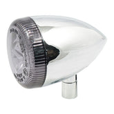 3 1 Led Bullet Taillight / Turn Signal Combo. Chrome. Smoke Turn Signals Mcs