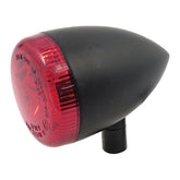 3 1 Led Bullet Taillight / Turn Signal Combo. Black. Red Turn Signals Mcs