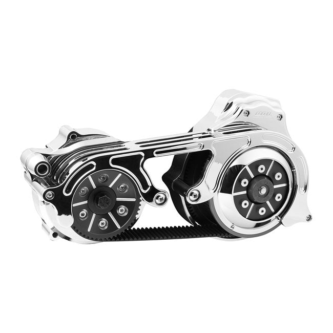 BDL, TC2P series 2" 8mm belt drive kit. Chrome BELT DRIVE KITS Belt Drives Ltd.