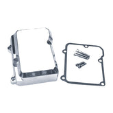 JIMS, billet transmission top cover. Polished TRANSMISSION TOP COVERS Jims