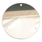 Derby Cover, Flat. Chrome Derby Covers Mcs