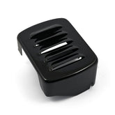Custom Coil Cover, Louvered. Black Coil Covers Mcs
