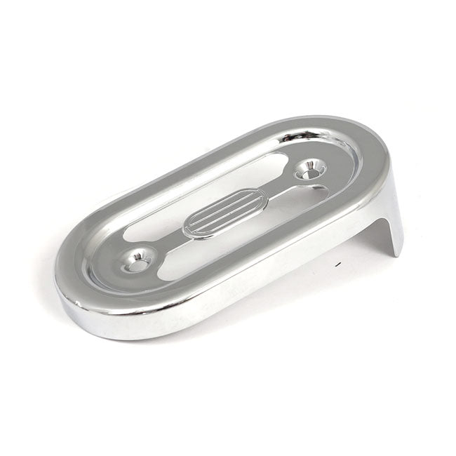 Voltage Regulator/Rectifier Cover. Chrome Regulator Covers/Visors Mcs
