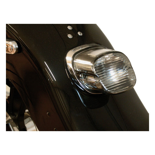 Laydown Taillight Lens. Light Smoke Taillights Lenses Mcs