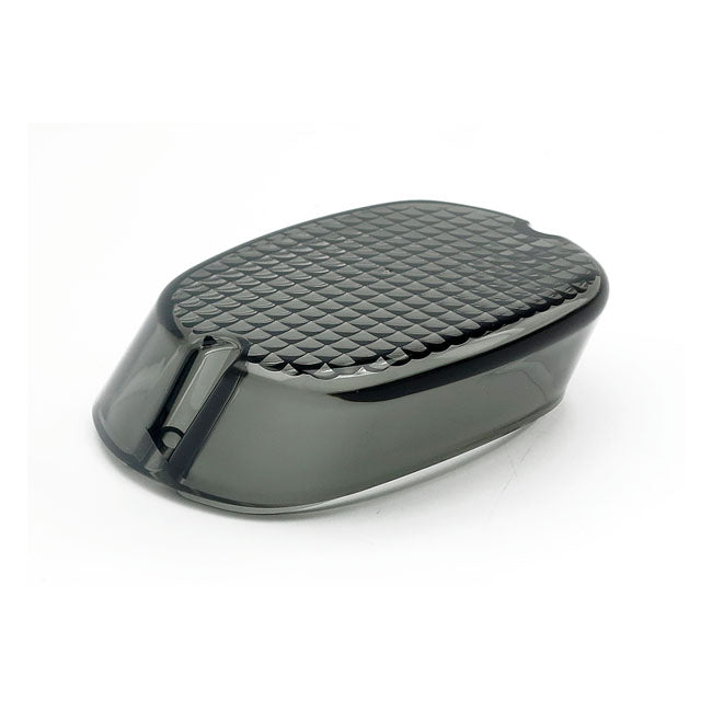 Laydown Taillight Lens. Light Smoke Taillights Lenses Mcs