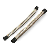 Braided Hose 1/4" (6mm). Stainless Clear Fuel Line Mcs