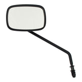 Late Oem Style Mirror, Long Stem, Left Side. Black Mirrors Mcs