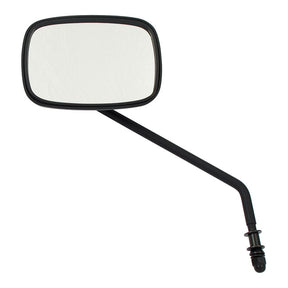 Late Oem Style Mirror, Long Stem, Left Side. Black Mirrors Mcs
