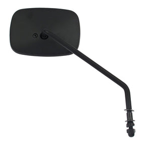 Late Oem Style Mirror, Long Stem, Right Side. Black Mirrors Mcs