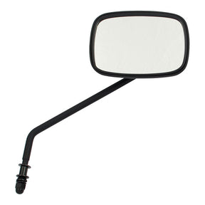Late Oem Style Mirror, Long Stem, Right Side. Black Mirrors Mcs