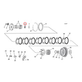 Nut, Clutch Hub Clutch Hub Nuts Mcs