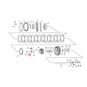 Nut, Clutch Hub Clutch Hub Nuts Mcs