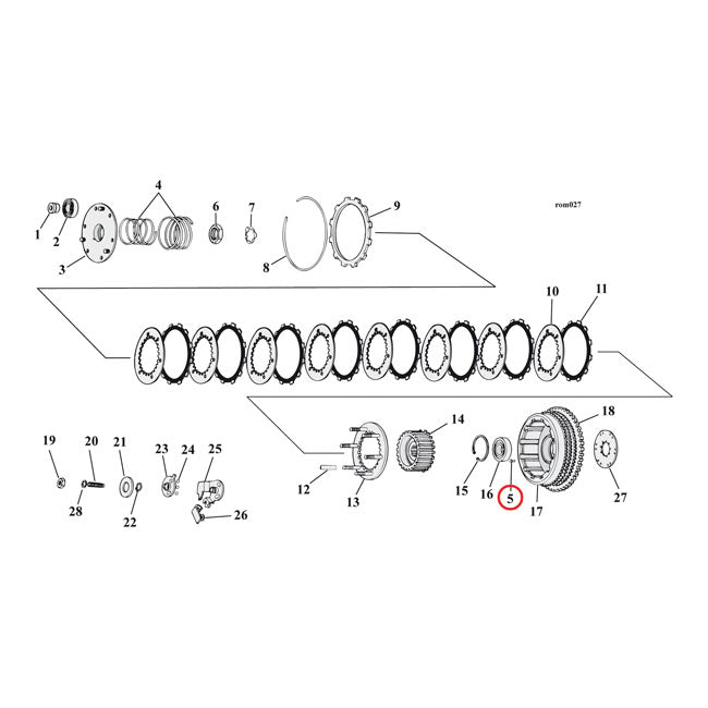 Rivets, Rachet Plate. Clutch Clutch Misc Mcs
