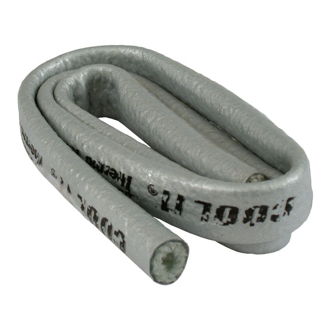 Thermo Tec, Heat Sleeves. Silver. 1/2" Dia. X 3ft. Long Heat Sleeves Thermo Tec