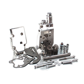 JIMS, ''Flow Pro 1'' billet oil pump kit. Polished OIL PUMPS Jims