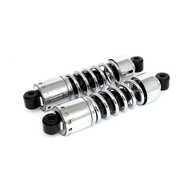 Shock Absorbers 11", Without Cover. Chrome Shock Absorbers Mcs