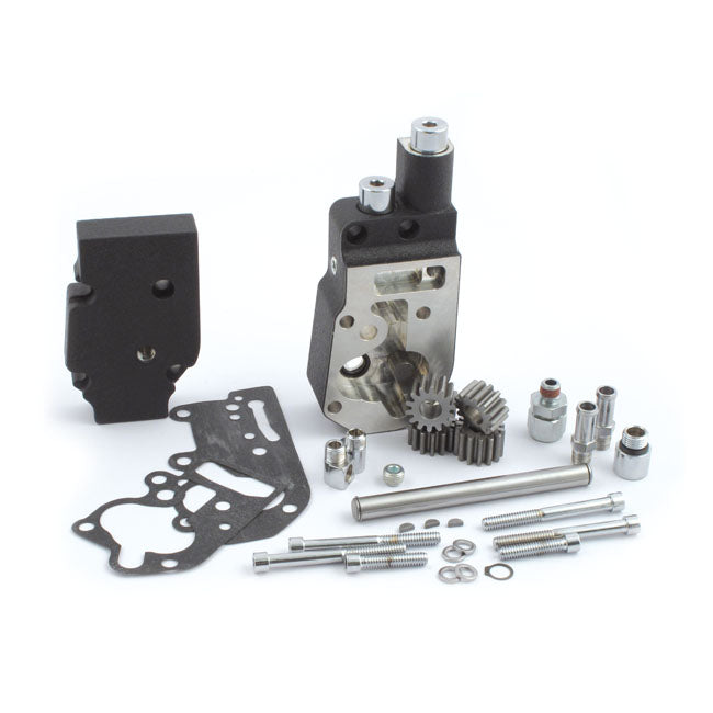 Jims Billet Oil Pump Flow Pro 1 Black Oil Pumps Jims