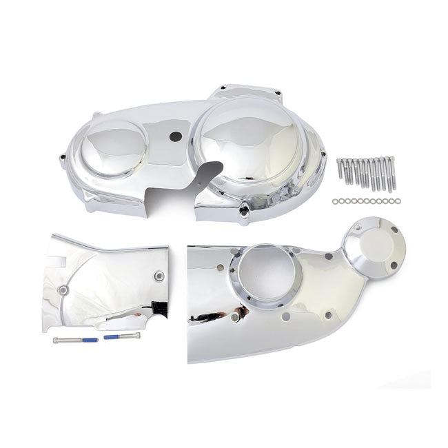 Dress Up Trim Kit Xl Sportster. Chrome Inner Primary Covers Over Mcs