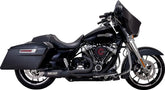 Hi-Output RR - 17+ Touring Full Exhaust System Vance & Hines Black