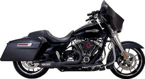 Hi-Output RR - 17+ Touring Full Exhaust System Vance & Hines Black