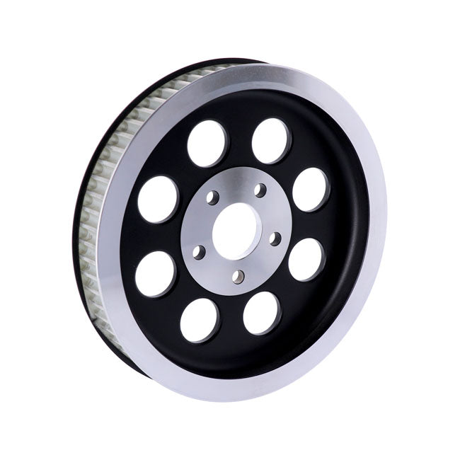 Reproduction Oem Style Wheel Pulley 65t, 1 1/2" Belt. Black Rear Wheel Pulleys Mcs