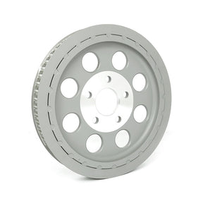 Reproduction Oem Style Wheel Pulley 61t, 1 1/8" Belt. Silver Rear Wheel Pulleys Mcs