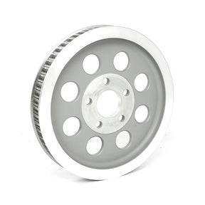 Reproduction Oem Style Wheel Pulley 61t, 1 1/8" Belt. Silver Rear Wheel Pulleys Mcs