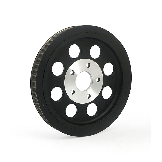 Reproduction Oem Style Wheel Pulley 61t, 1 1/8" Belt. Black Rear Wheel Pulleys Mcs