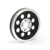 Reproduction Oem Style Wheel Pulley 61t, 1 1/8" Belt. Black Rear Wheel Pulleys Mcs