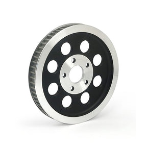 Reproduction Oem Style Wheel Pulley 61t, 1 1/8" Belt. Black Rear Wheel Pulleys Mcs