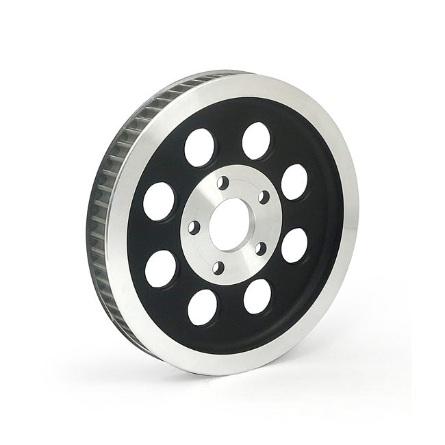 Reproduction Oem Style Wheel Pulley 61t, 1 1/8" Belt. Black Rear Wheel Pulleys Mcs