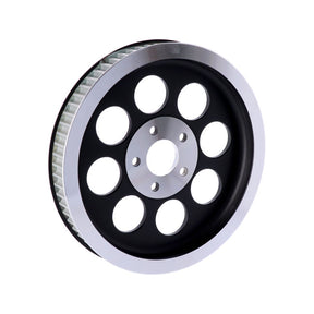 Reproduction Oem Style Wheel Pulley 70t, 1 1/2" Belt. Black Rear Wheel Pulleys Mcs