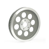 Reproduction Oem Style Wheel Pulley 70t, 1 1/2" Belt. Silver Rear Wheel Pulleys Mcs