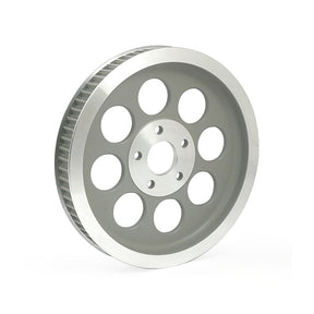 Reproduction Oem Style Wheel Pulley 70t, 1 1/2" Belt. Silver Rear Wheel Pulleys Mcs