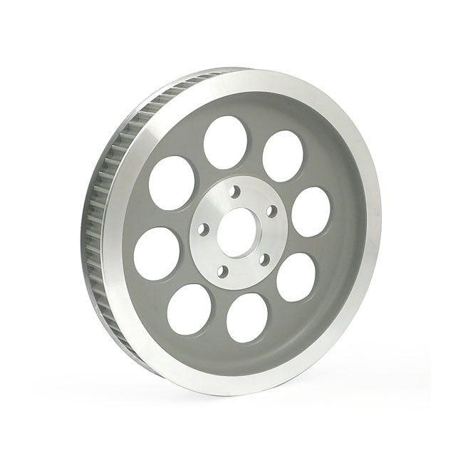 Reproduction Oem Style Wheel Pulley 70t, 1 1/2" Belt. Silver Rear Wheel Pulleys Mcs