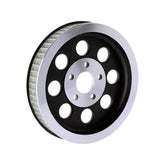 Reproduction Oem Style Wheel Pulley 61t, 1 1/2" Belt. Black Rear Wheel Pulleys Mcs