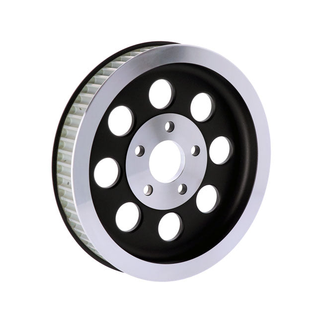 Reproduction Oem Style Wheel Pulley 61t, 1 1/2" Belt. Black Rear Wheel Pulleys Mcs