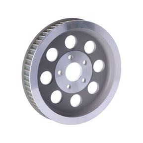 Reproduction Oem Style Wheel Pulley 61t, 1 1/2" Belt. Silver Rear Wheel Pulleys Mcs