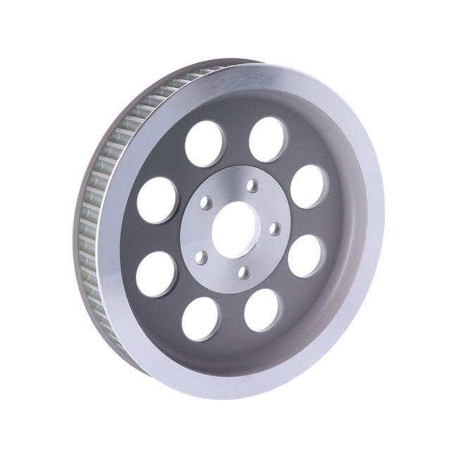 Reproduction Oem Style Wheel Pulley 65t, 1 1/2" Belt. Silver Rear Wheel Pulleys Mcs