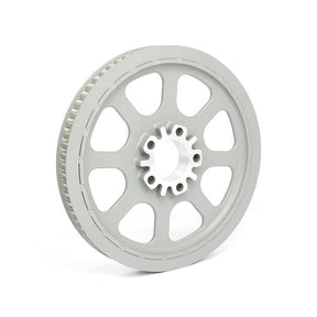 Reproduction Oem Style Wheel Pulley 70t, 1 1/8" Belt. Silver Rear Wheel Pulleys Mcs