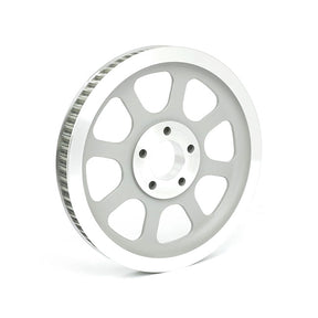 Reproduction Oem Style Wheel Pulley 70t, 1 1/8" Belt. Silver Rear Wheel Pulleys Mcs