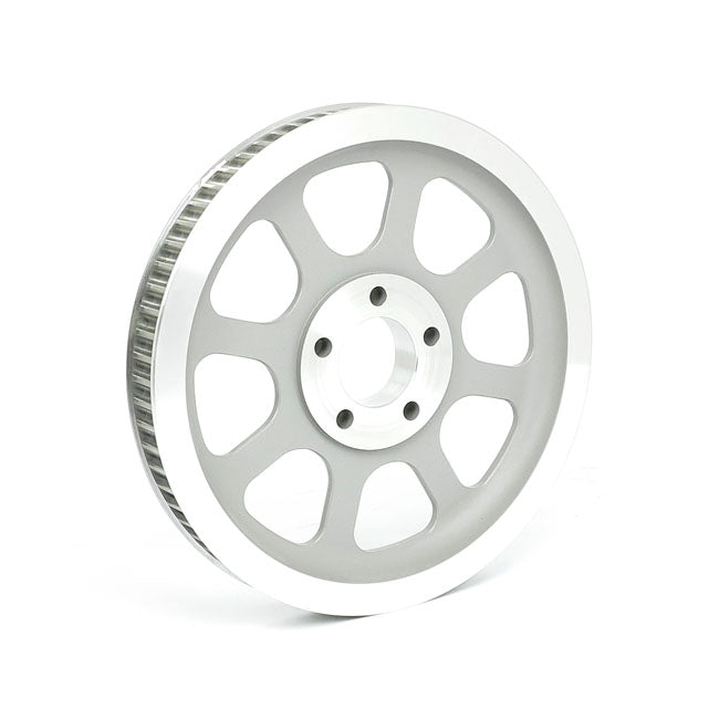 Reproduction Oem Style Wheel Pulley 70t, 1 1/8" Belt. Silver Rear Wheel Pulleys Mcs