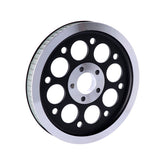 Reproduction Oem Style Wheel Pulley 70t, 1 1/8" Belt. Black Rear Wheel Pulleys Mcs