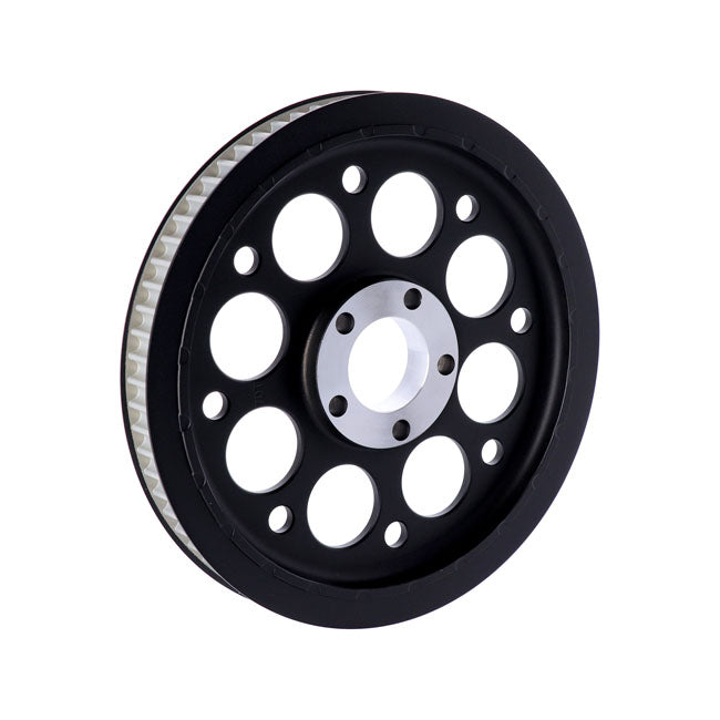 Reproduction Oem Style Wheel Pulley 70t, 1 1/8" Belt. Black Rear Wheel Pulleys Mcs