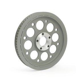 Reproduction Oem Style Wheel Pulley 70t, 1 1/8" Belt. Silver Rear Wheel Pulleys Mcs