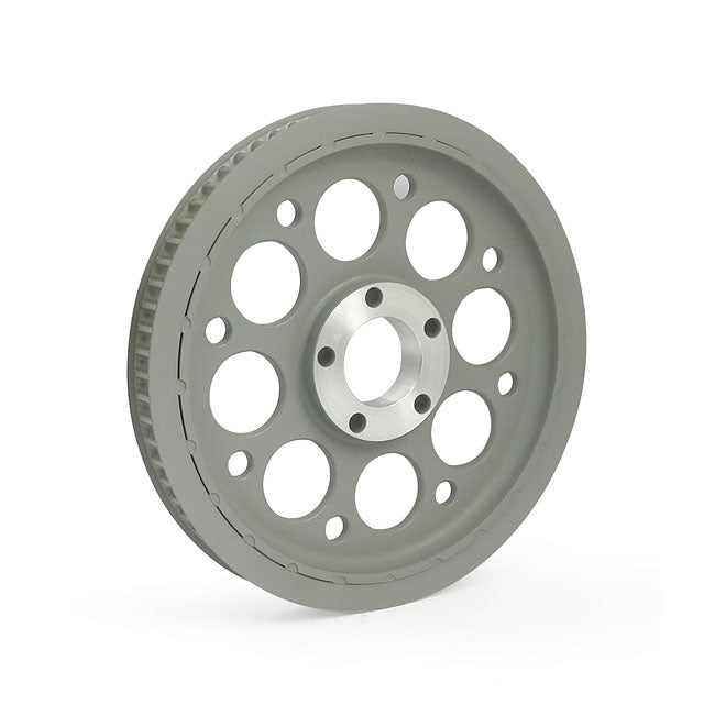 Reproduction Oem Style Wheel Pulley 70t, 1 1/8" Belt. Silver Rear Wheel Pulleys Mcs