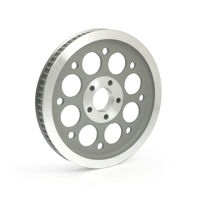 Reproduction Oem Style Wheel Pulley 70t, 1 1/8" Belt. Silver Rear Wheel Pulleys Mcs