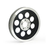 Reproduction Oem Style Wheel Pulley 70t, 1 1/2" Belt. Black Rear Wheel Pulleys Mcs