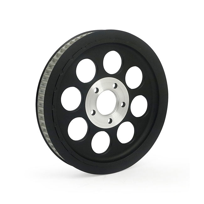 Reproduction Oem Style Wheel Pulley 70t, 1 1/2" Belt. Black Rear Wheel Pulleys Mcs